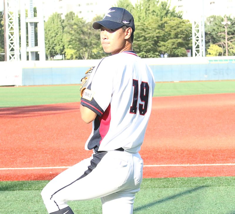 동산고 3학년 신동건.사진=전상일 기자