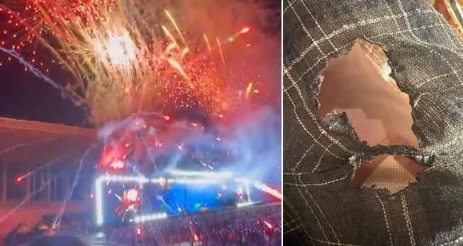세븐틴 콘서트 중 객석에 떨어진 폭죽... 참혹한 결과
