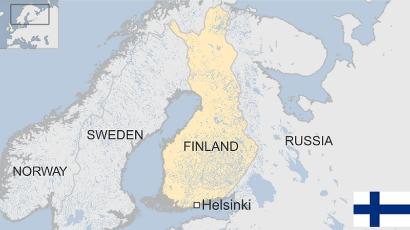 러시아 접경국 핀란드.영국 BBC 캡처