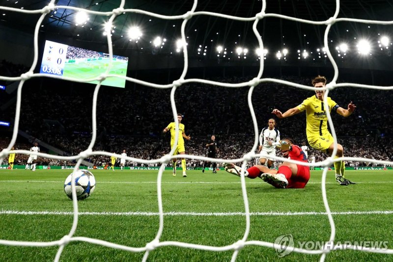 비야레알의 자책골 장면. (출처=연합뉴스)