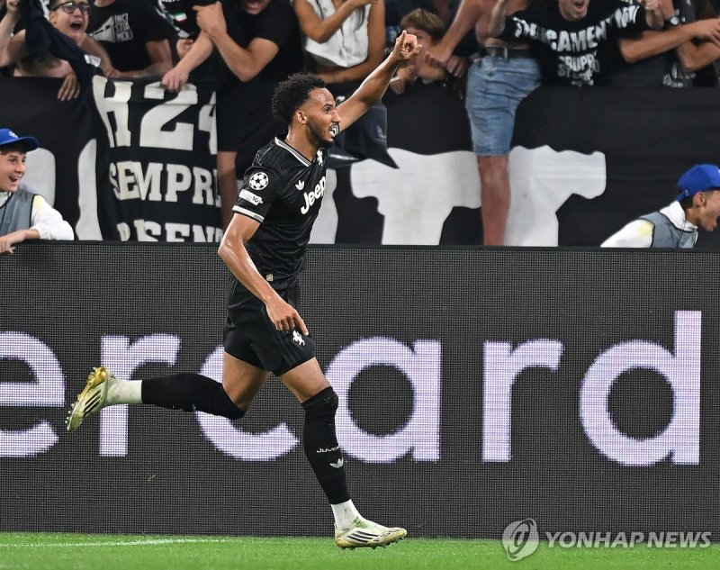 도르트문트를 상대로 극적인 동점 골을 터트린 유벤투스의 로이트 켈리. (출처=연합뉴스)