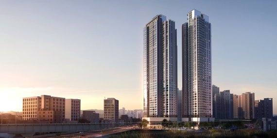 [가야역 롯데캐슬 스카이엘 투시도]