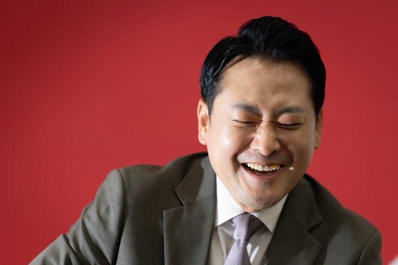 장동혁 국민의힘 대표가 16일 서울 여의도 국회에서 뉴스1과 인터뷰하고 있다. 2025.9.16/뉴스1 ⓒ News1 유승관 기자