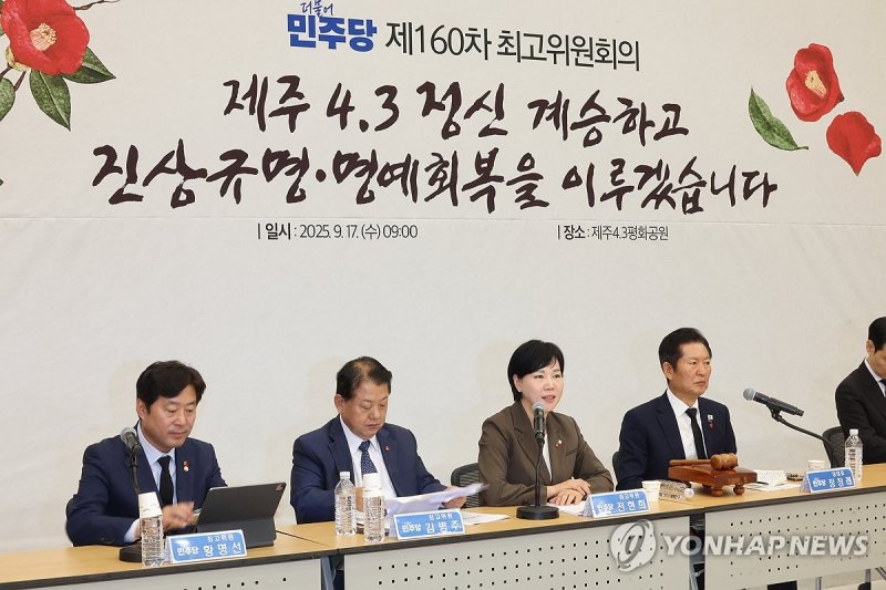 발언하는 전현희 최고위원 (출처=연합뉴스)