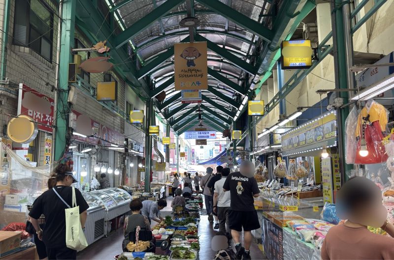 강원도 강릉시 내 한 전통시장 모습. 사진=신지민 기자