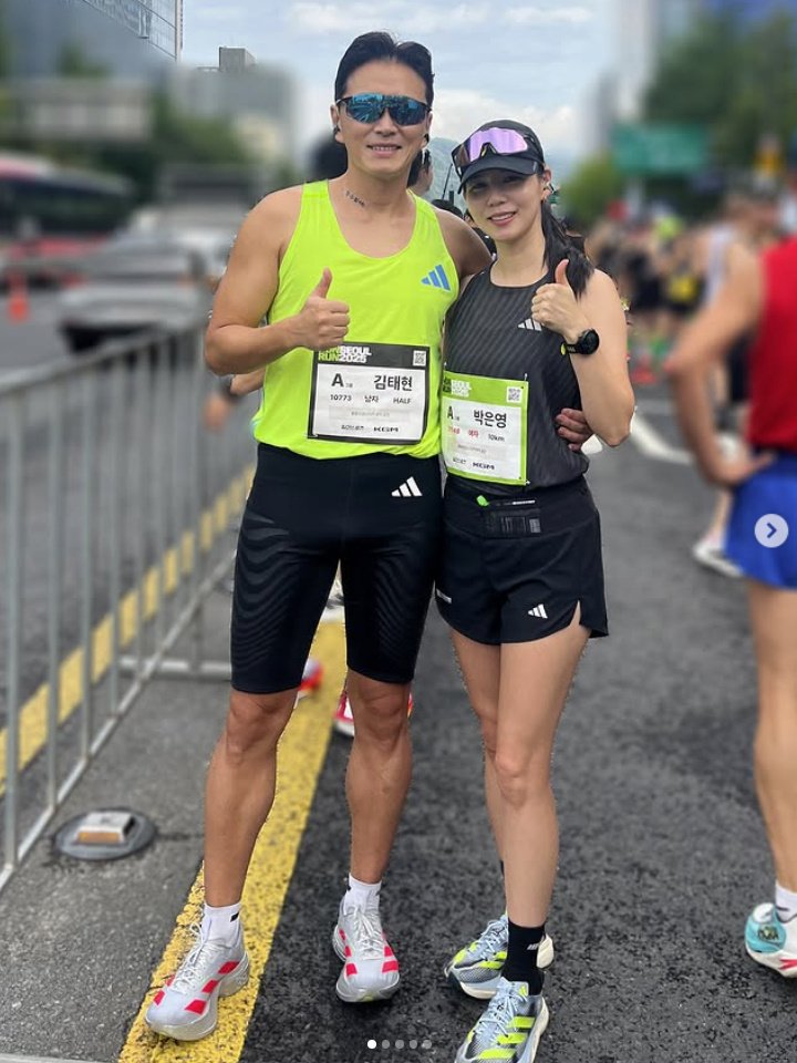 '갑상샘암 수술 86일차' 진태현 "수치 정상…♥박시은 향한 사랑은 최정상"