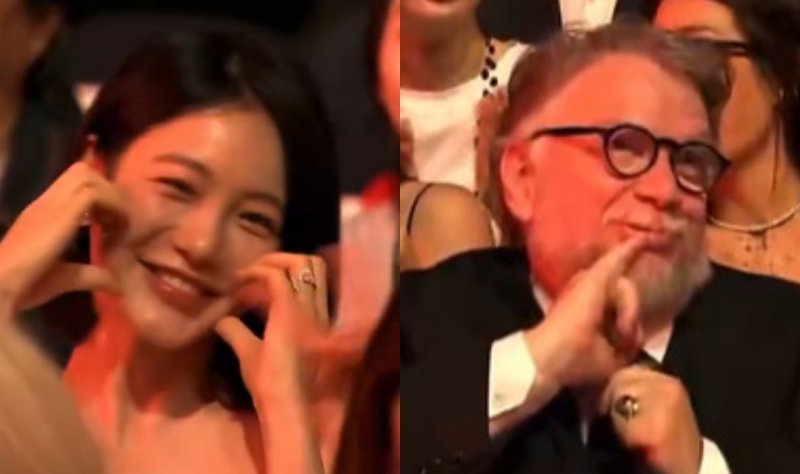 대세 신예은 vs 거장 기예르모델토로, 애교배틀 실화? 부국제 진풍경 [N이슈]