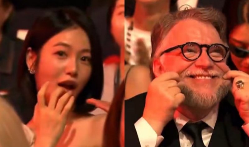 대세 신예은 vs 거장 기예르모델토로, 애교배틀 실화? 부국제 진풍경 [N이슈]