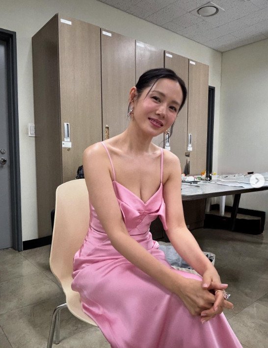 손예진, 볼륨감 드러낸 드레스 자태…눈부신 핑크빛 여신 [N샷]