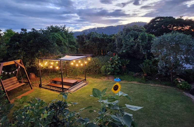 제주시 애월읍 하가리에 있는 독채 펜션 '오소록'의 정원.(오소록 제공, 재판매 및 DB 금지)