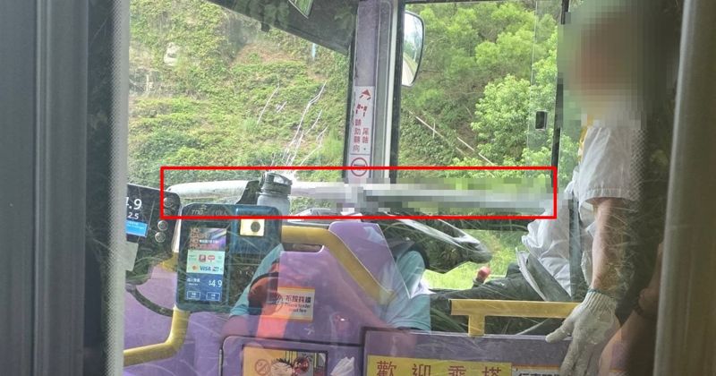 쇠막대 가슴에 꽂히고도 운전대 놓지 않은 버스기사