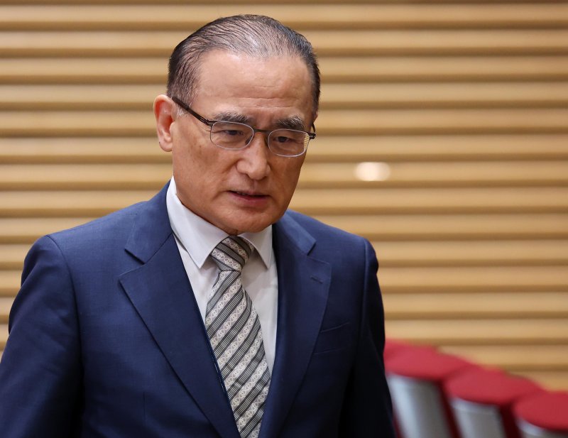 [서울=뉴시스] 최동준 기자 = 위성락 국가사설 바카라실장이 19일 서울 용산 대통령실 청사에서 UN총회 순방 관련 기자간담회를 하기 위해 입장하고 있다. (대통령실통신사진기자단) 2025.09.19. photocdj@newsis.com