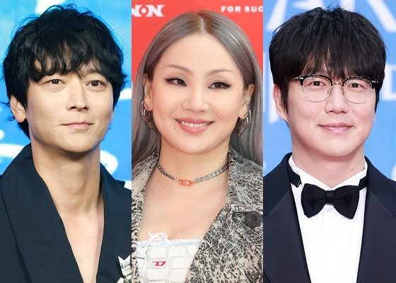 (왼쪽부터) 배우 바카라사이트 굿모닝, 가수 씨엘, 성시경 ⓒ 뉴스1 DB