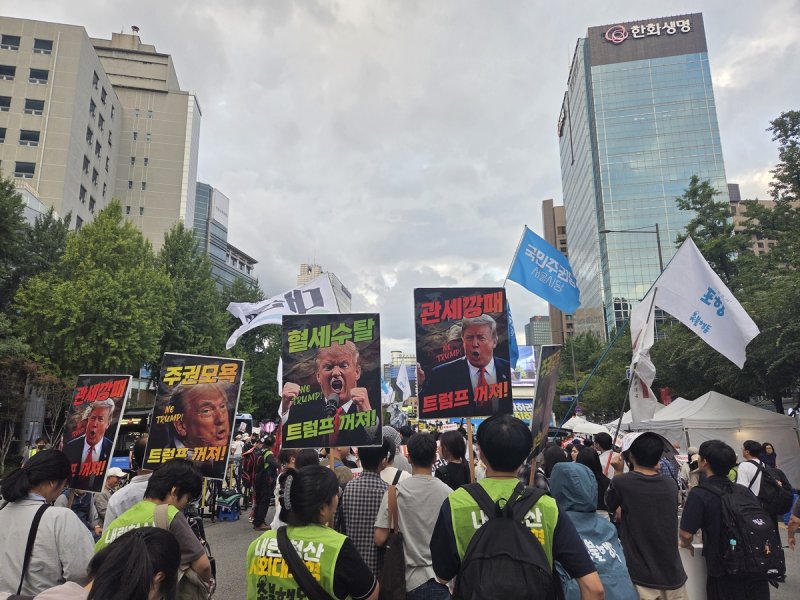 주말 도심서 잇따라 보수·진보 집회…"국민저항"·"내란청산" (출처=연합뉴스)