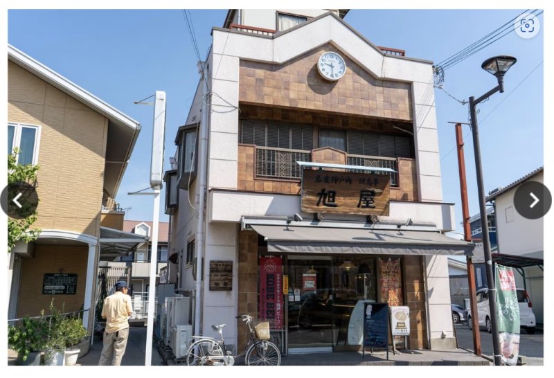 [서울=뉴시스]일본의 명물 고로케인 '고베 고로케 극미'를 판매하는 정육점 '아사히야' 본점의 모습. (사진출처: 프레지던트온라인 캡처) 2025.09.19.
