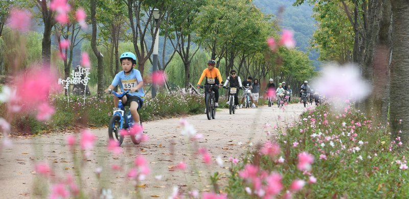 거창한마당대축제 자전거 투어(거창군 제공. 재판매 및 DB금지).