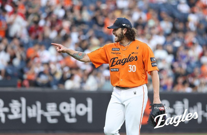 한화 폰세, 7이닝 무실점 호투 (출처=연합뉴스)