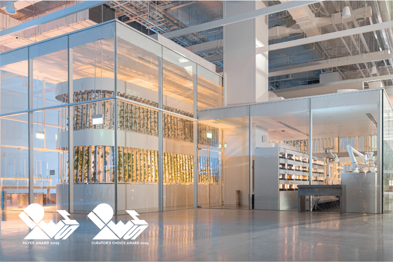 2025 IDEA 디자인 어워드 은상과 큐레이터스 초이스상을 수상한 HMGICS CX 스마트 팜. 현대자동차그룹 제공