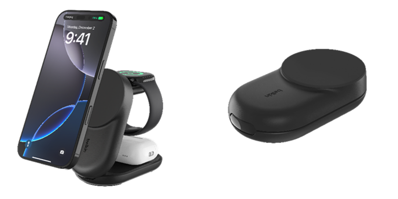 울트라차지 3-in-1 접이식 마그네틱 충전기(WIZ037). 벨킨 제공