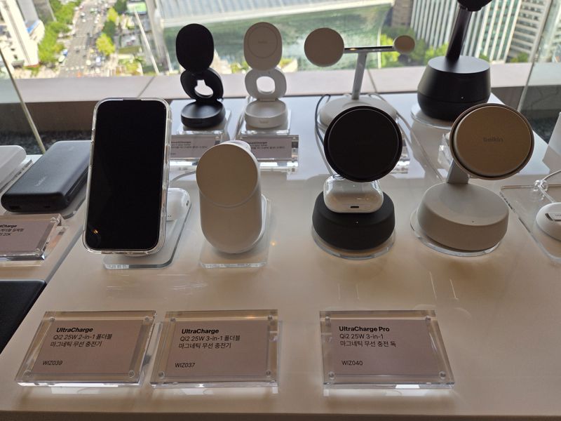 '25W 울트라차지' 시리즈 3종. 벨킨 제공