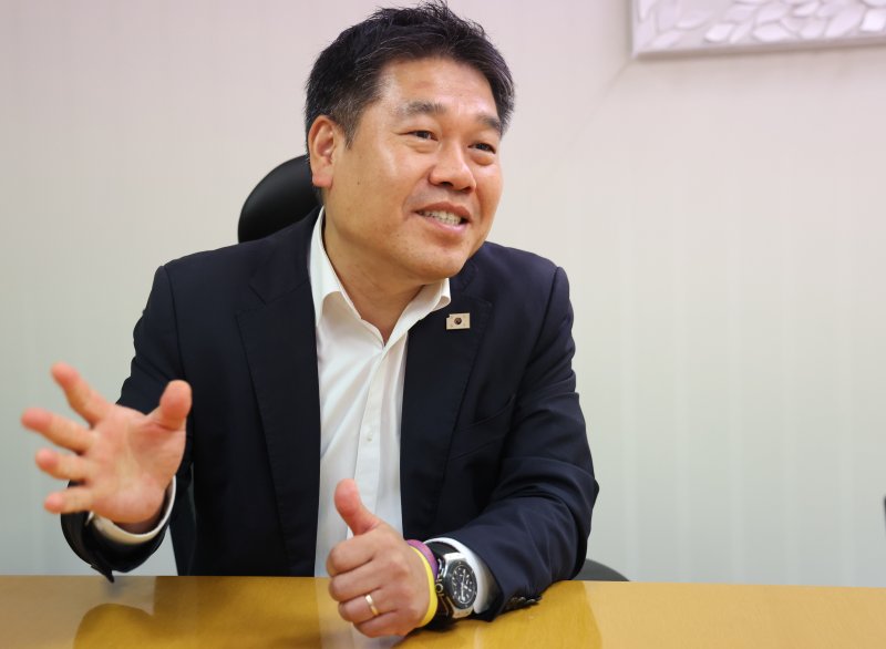 오동현 변호사가 9일 서울 종로구 뉴스1에서 인터뷰를 하고 있다. ⓒ News1 김명섭 기자