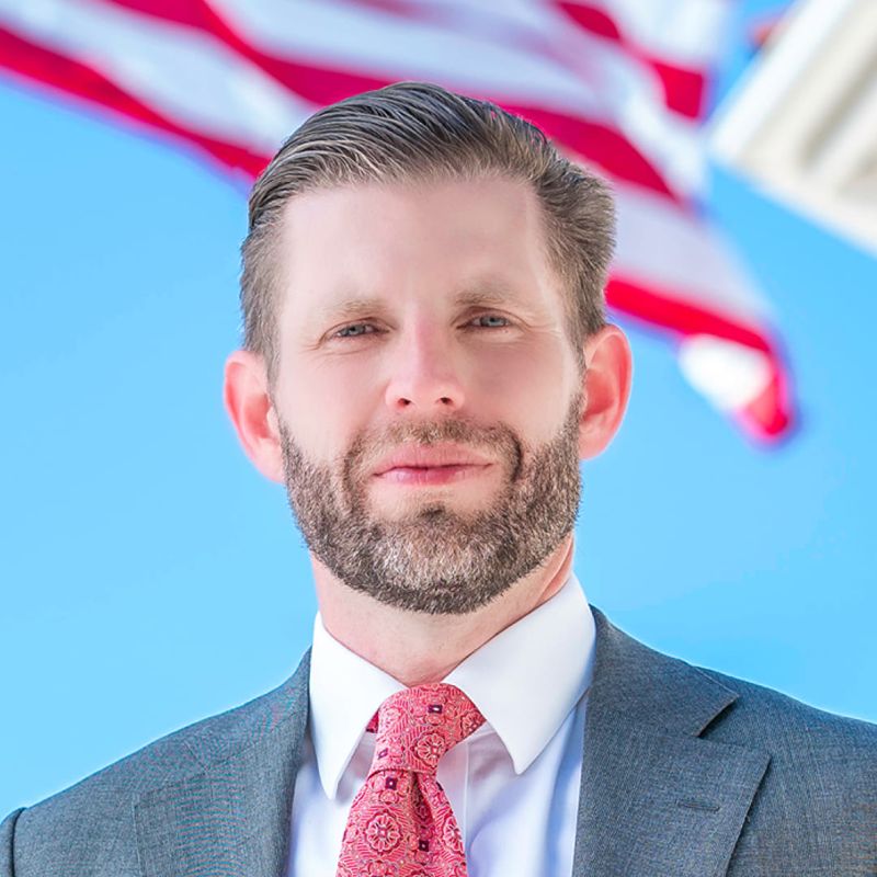 에릭 트럼프 월드리버티파이낸셜(WLFI) 공동창업자. 팩트블록 제공