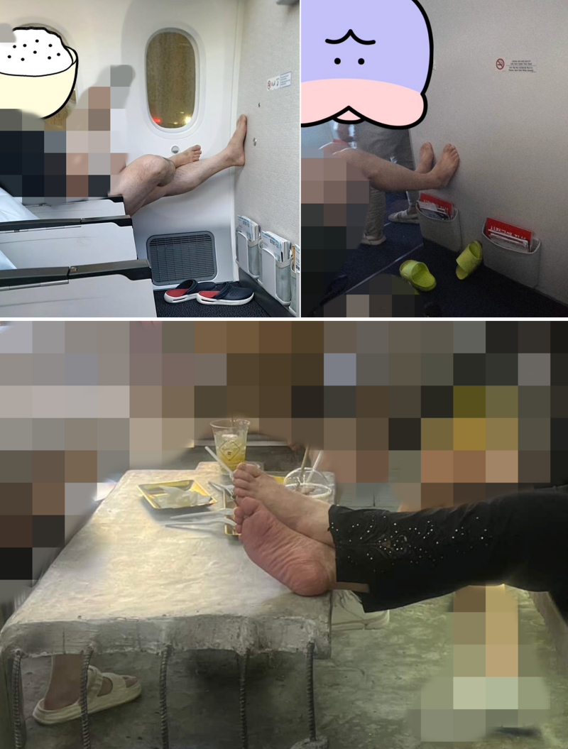 “해외까지 퍼진 ‘맨발 민폐’…같은 한국인이라는 게 부끄럽다”