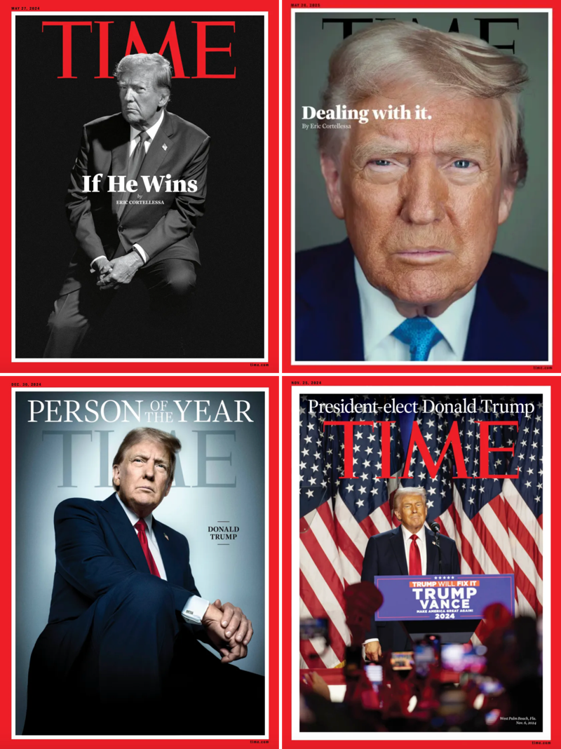 ‘TIME 글자 앞=독재자’ 주장에 네티즌 반발…트럼프·오타니 사례까지