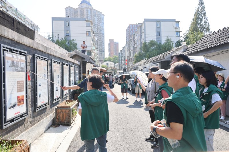 중국 난징 임시정부 주화대표단 본부 건물 찾아간 답사단 (출처=연합뉴스)