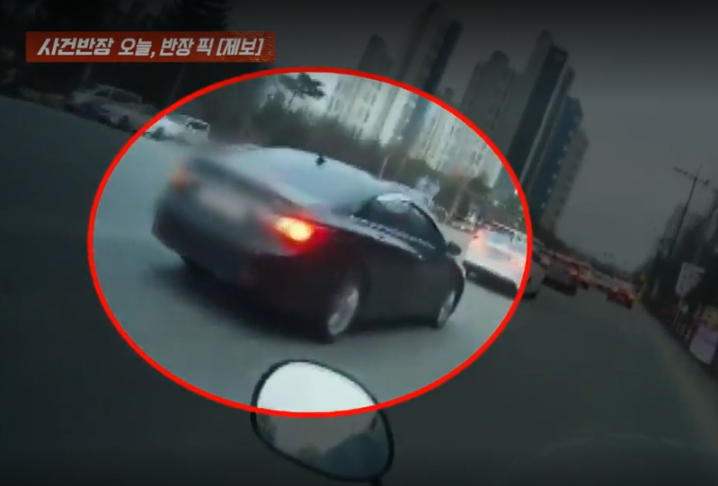 "혼자 넘어진 거 아니냐"... 사고 유발 차주의 한마디