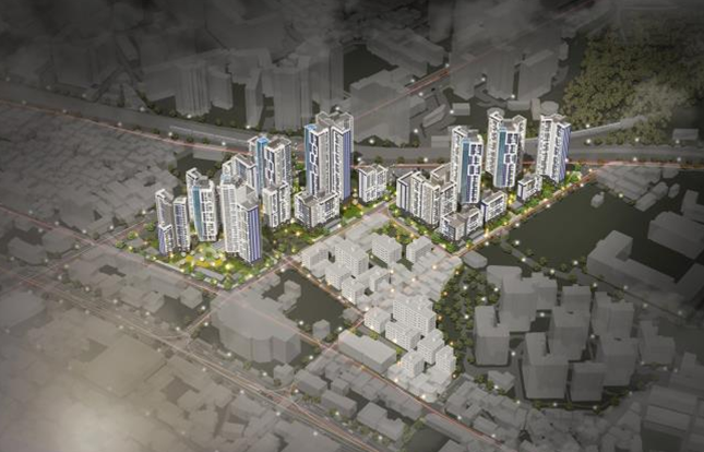 중랑구 망우본동 354-2 모아타운 조감도. 서울시 제공