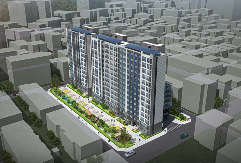 서초구 양재동 18-12번지 일대 모아주택 조감도. 서울시 제공