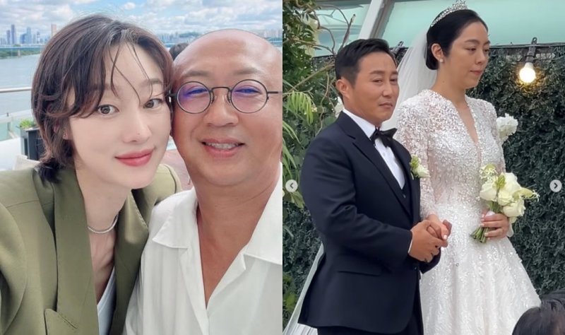 행복 영원히 응원 최여진, 김병만 부부 결혼식 공개…선남선녀