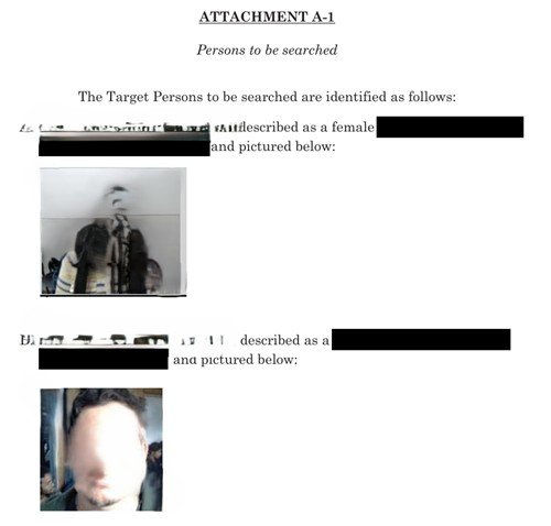 남미계 4명의 이름만 적힌 ICE 체포영장 (출처=연합뉴스)