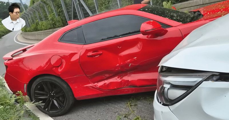 용인 도로 지나는데 “차가 거기서 왜 나와?” 블랙박스를 보니 ㅎㄷㄷ