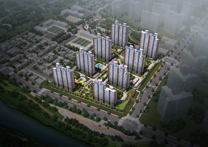 [안성=뉴시스] 안성 아양 금성백조 예미지 조감도 (사진=금성백조 제공)2025.09.24.photo@newsis.com