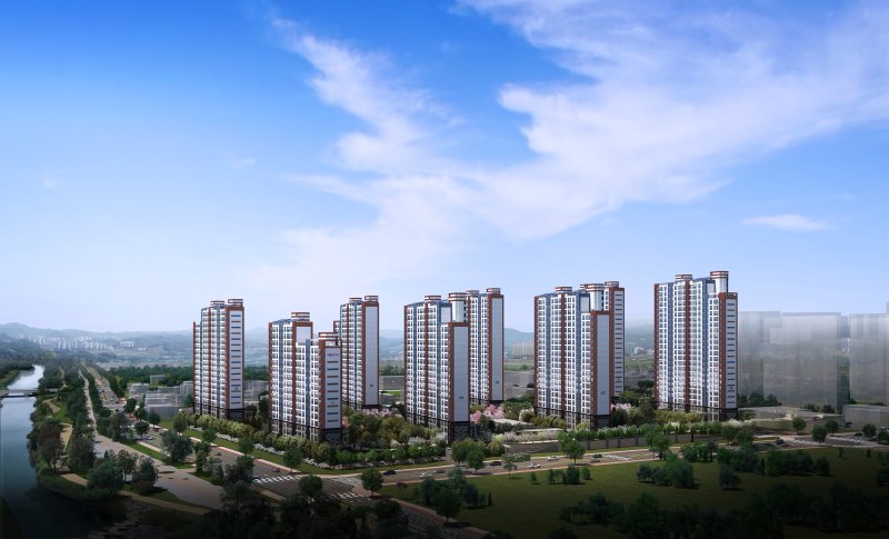 [안성=뉴시스] 안성 아양 금성백조 예미지 투시도 (사진=금성백조 제공) 2025.09.24.photo@newsis.com