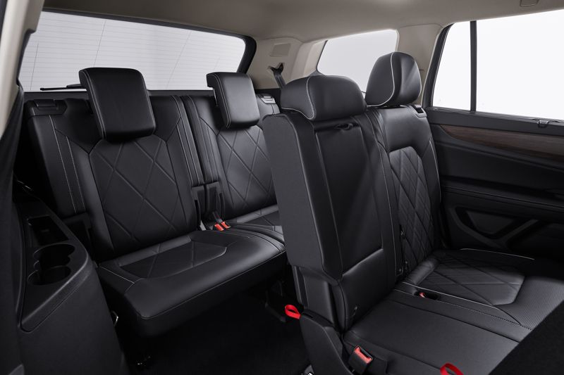 폭스바겐 신형 아틀라스_내부 3열 시트 모습. 사진=폭스바겐 제공