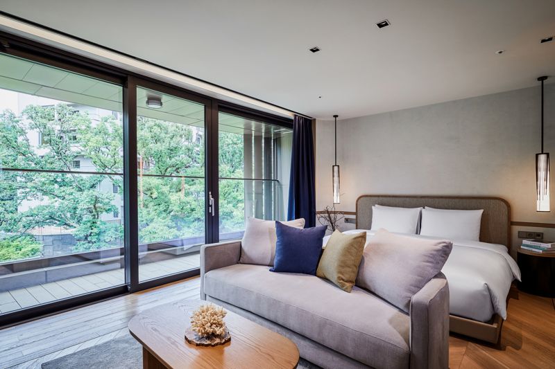 스튜디오 타입의 캐빈 객실. 한화호텔앤드리조트 제공