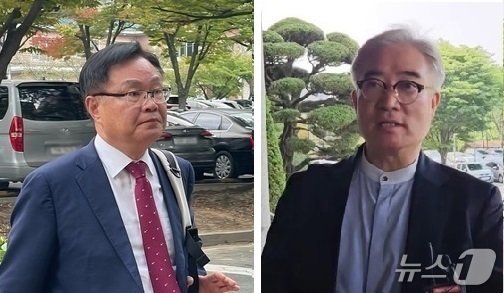 홍남표 전 창원무료 바카라 게임(왼쪽)과 조명래 전 창원시 부무료 바카라 게임/뉴스1 DB(재판매 및 DB금지)
