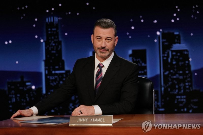ABC 채널에서 방송된 '지미 바카라사이트 검증 라이브'. /사진=연합뉴스