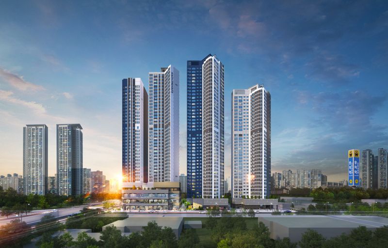 라온건설, '숭의역 라온프라이빗 스카이브' 26일 견본주택 개관 ...