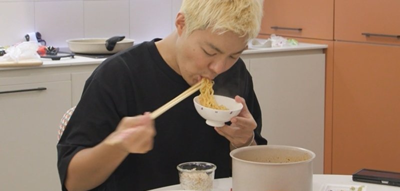 강남, 아내 이상화 분노 유발하는 라면 2개+햄+마요네즈 먹방