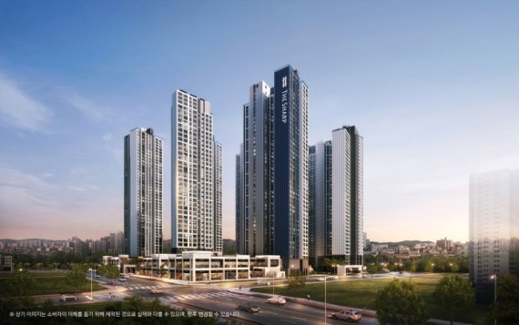 더샵 오산역아크시티 투시도