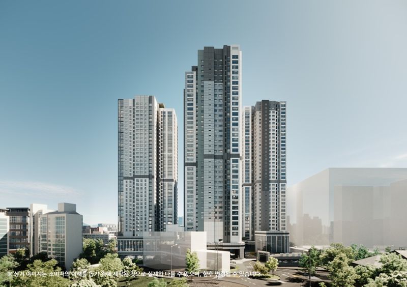 망포역 푸르지오 르마크 투시도. 대우건설 제공