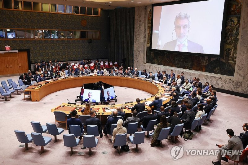 이재명 대통령 주재로 열린 안보리 공개 토의 (출처=연합뉴스)
