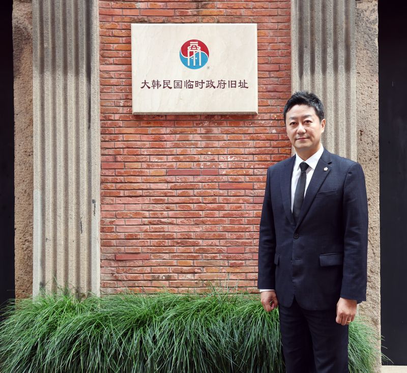 중국 상하이 대한민국 임시정부 청사를 방문한 김진경 바카라 사이트 추천디시회 바카라 사이트 추천디시. 바카라 사이트 추천디시회 제공