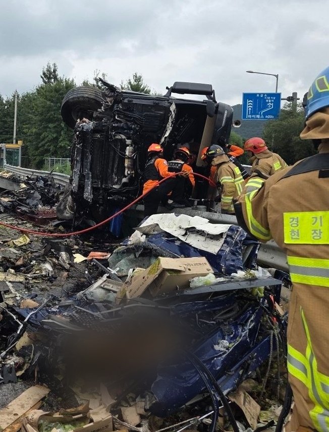 사고 현장 (출처=연합뉴스)