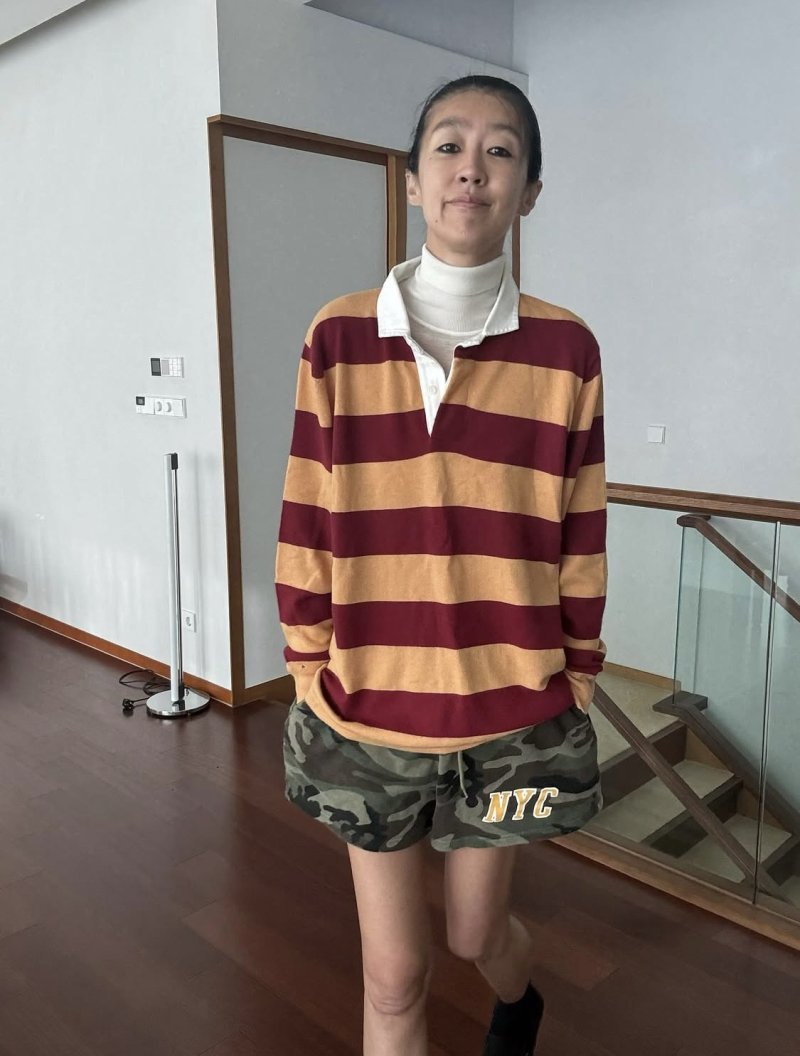 다이어트 중인 홍진경, 확 마른 비주얼 눈길 [N샷]