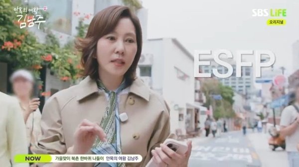김남주, 태몽→MBTI 공개…가을 북촌 나들이
